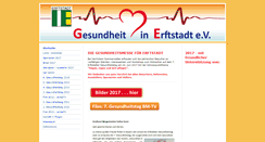 Desktop Screenshot of gesundheitstag-erftstadt.de
